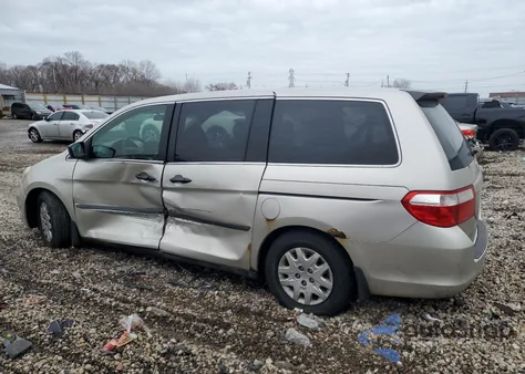 2005 Honda Odyssey Lx from USA, damaged, VIN 5FNRL38265B083707